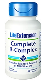 Life Extension Complete B-Complex, 60 caps