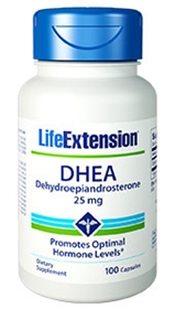 Life Extension DHEA 25mg, 100 caps