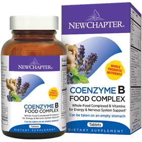 New Chapter  Coenzyme B Food Complex  30 tabs