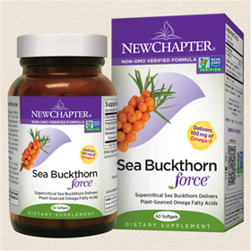 New Chapter  Sea Buckthorn Force  30 Softgels