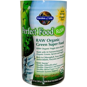 Garden of Life Perfect Food Raw Powder, 240 Grams