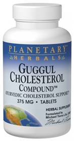 Planetary Herbals Guggul Cholesterol Compound, 90 tabs