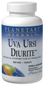 Planetary Herbals Uva Ursi Diurite, 780mg, 150 tabs