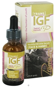 Pure Solutions Trans-IGF Premium Hand &amp; Face Serum, 1oz