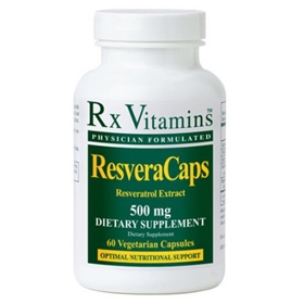 Rx Vitamins  ResveraCaps  60 Caps