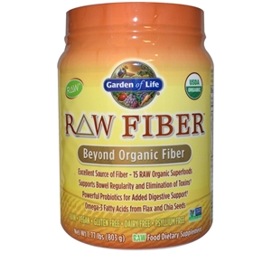 Garden of Life RAW Fiber, Beyond Organic Fiber, 1lb 77oz Powder