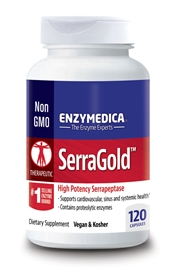 Enzymedica SerraGold, 120 caps
