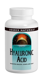 Source Naturals Hyaluronic Acid, 50mg, 60 caps