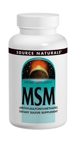Source Naturals MSM Powder, 453.6 gram (16oz)