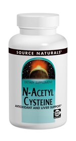 Source Naturals N-Acetyl Cysteine, 600mg, 120 tabs
