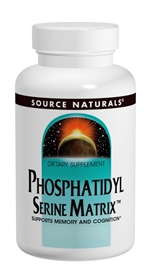 Source Naturals Phosphatidyl serine Matrix 500 mg, 60 gels