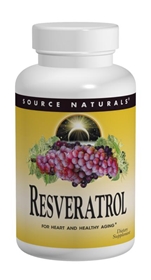 Source Naturals Resveratrol, 100mg, 60 tabs