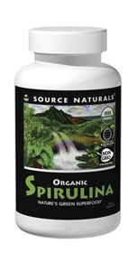 Source Naturals Spirulina, 500mg, 200 tabs