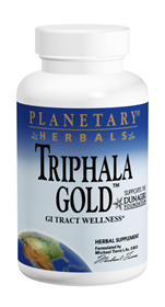 Planetary Herbals Triphala Gold, 550mg, 120 Vcap