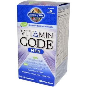 Garden of Life Vitamin Code Men&#39;s Formula, 120 caps