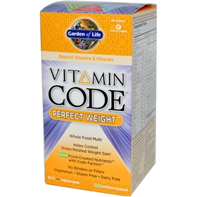 Garden of Life Vitamin Code Perfect Weight Formula, 120 Caps