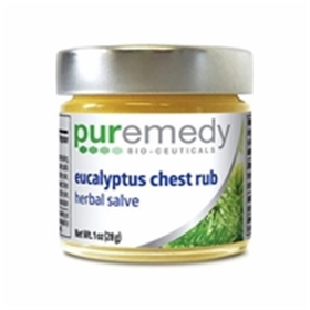 Puremedy - Eucalyptus Chest Rub Homeopathic Salve - 1 oz.