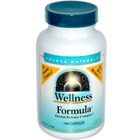 Source Naturals Wellness Formula, 120 caps