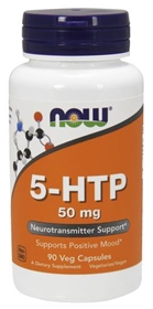 NOW 5-HTP 50 mg, 90 Caps