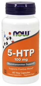 NOW 5-HTP 100 mg, 60 Vcaps