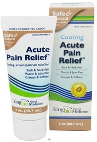 King Bio Acute Pain Relief, 3 oz