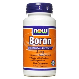 NOW Boron, 3 mg, 100 Caps