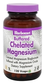 Bluebonnet Buffered Chelated Magnesium 120 vcaps