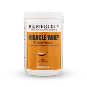 Dr. Mercola  Miracle Whey Maple  1 lb.