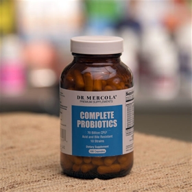 Dr. Mercola  Complete Probiotics 3 month supply  180 Caps