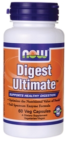 NOW Digest Ultimate, 60 Vcaps