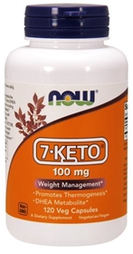 NOW 7-Keto, 100mg, 120 Vcaps