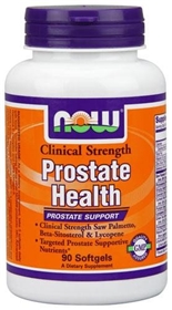 NOW Prostate Health, Clinical Strength, 90 softgels