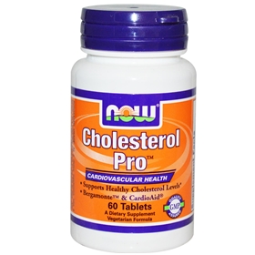NOW Cholesterol Pro, 60 Tabs