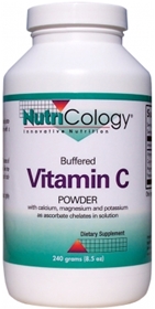 Nutricology  Buffered Vitamin C  240 Grams Powder