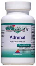 Nutricology  Adrenal Natural Glandular  150 Caps