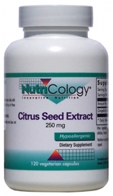 Nutricology  Citrus Seed Extract 250 Mg  120 Vegetarian Caps