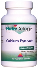 Nutricology  Calcium Pyruvate  90 Vegetarian Caps