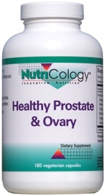 Nutricology  Healthy Prostate &amp; Ovary  180 Capsules
