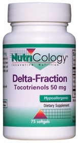 Nutricology  Delta-Fraction Tocotrienols 50 mg  75 Softgels