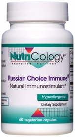 Nutricology  Russian Choice Immune&#174;  60 Vcaps