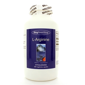 Allergy Research  L-Arginine 500mg  250 Caps