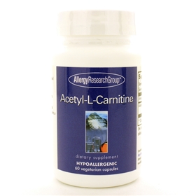 Allergy Research  Acetyl L-Carnitine 250mg  60 Vcaps