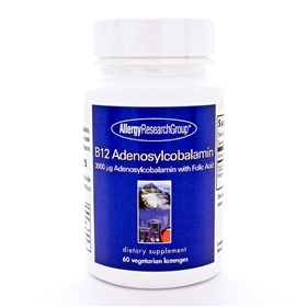 Allergy Research  B12 Adenosylcobalamin 3,000mcg  60 Lozenges