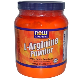 NOW L-Arginine Powder, 2.2 lb