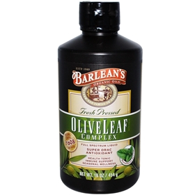 Barlean&#39;s Olive Leaf Complex, 16oz, Natural Flavor