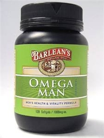 Barleans Omega Man, 120 gels