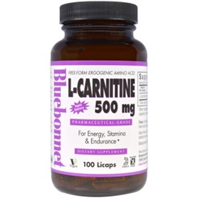 Bluebonnet Nutrition, L-Carnitine, 500 mg, 100 Licaps