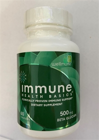 Wellmune Immune 500 mg Beta Glucan 60 capsules