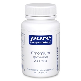 Pure Encapsulations   Chromium (picolinate) 200 mcg  180 Caps