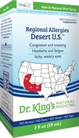 King Bio  Regional Allergies: Desert U.S. 2 OUNCES